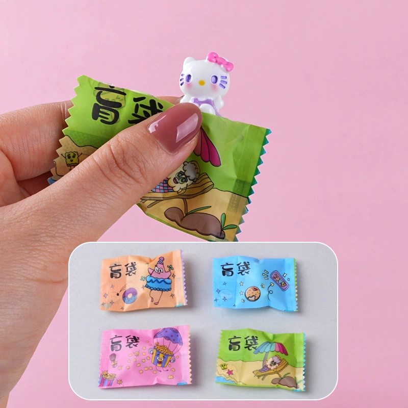 Брелок (Hello Kitty) сидящая Китти из смолы, аксессуар для рукоделия, 1,6×1,2×2 см, лёгкий