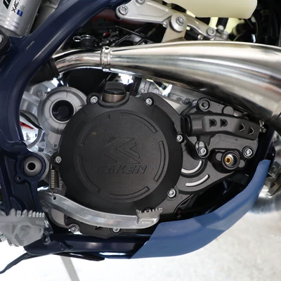 Motorcycle Safety Supplies, modification protective cover shell - suitable-for-ktm17-23-two-stroke-all-in-one-clutch-water-pump-protection-black-ccp-050506