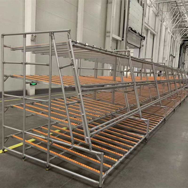 精益管流利货架线棒货架 6S管理 根据要求设计提升仓储精益化管理