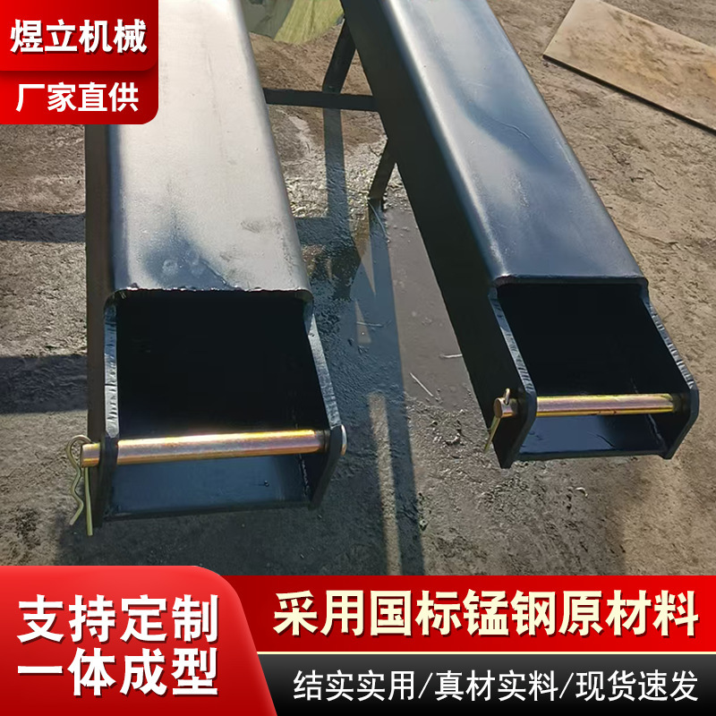 Customized 8mm Forklift Fork Set for 3-Ton, 4-Ton, and 6-Ton Forklifts, Arc-Shaped Fork Tip, One-Piece Molded Forklift Fork Teeth Customized 8mm Forklift Fork Set for 3-Ton, 4-Ton, and 6-Ton Forklifts, Arc-Shaped Fork Tip, One-Piece Molded Forklift Fork Teeth