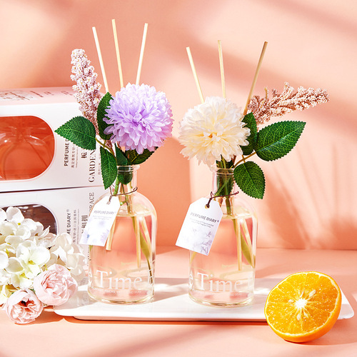Perfume Diary Floral Fireless Aromatherapy Floral Fruity Air Freshness Diffusing Indoor Creative Audis Aromatherapy