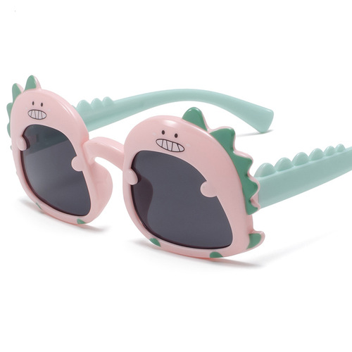 Baby Dinosaur Children's Sunglasses Cute Cartoon UV-Proof Children's Sunglasses Dinosaur Baby Toy Glasses