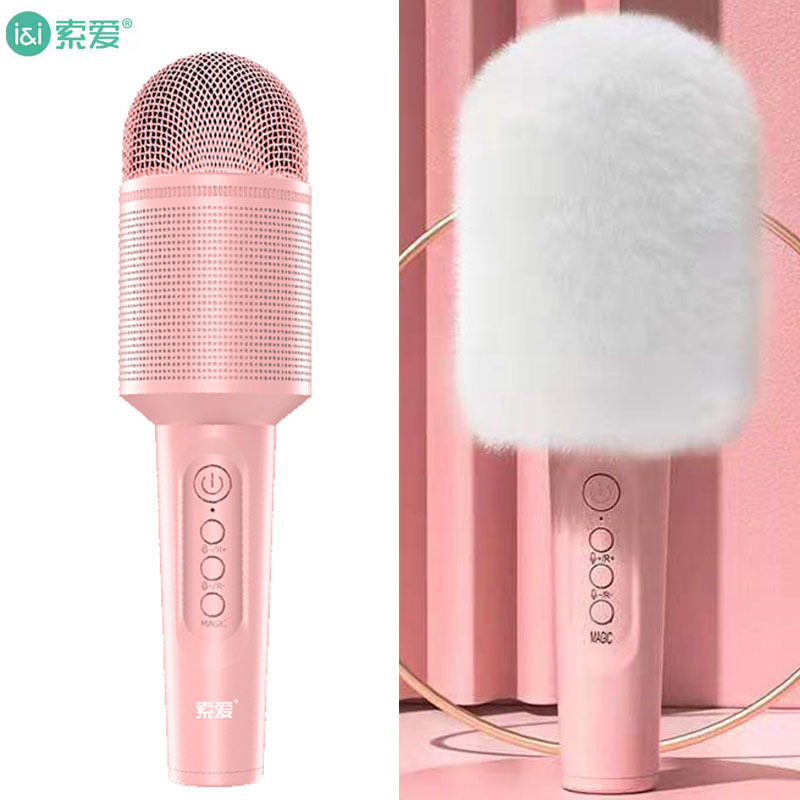 Sony Ericsson Children's Microphone Audio All-in-One Wireless Microphone K Song Artifact Family ktv TV Singing Wholesale Factory