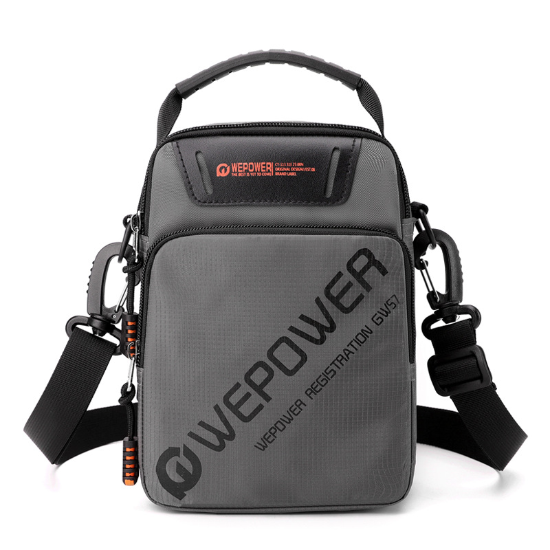 WEPOWER nuevo bolso de hombro de tendencia transfronteriza para hombres de gran capacidad bolso de hombro para vestir bolso de cintura