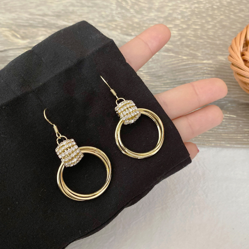 Boucles d oreilles en alliage - Ref 3446934 Image 2