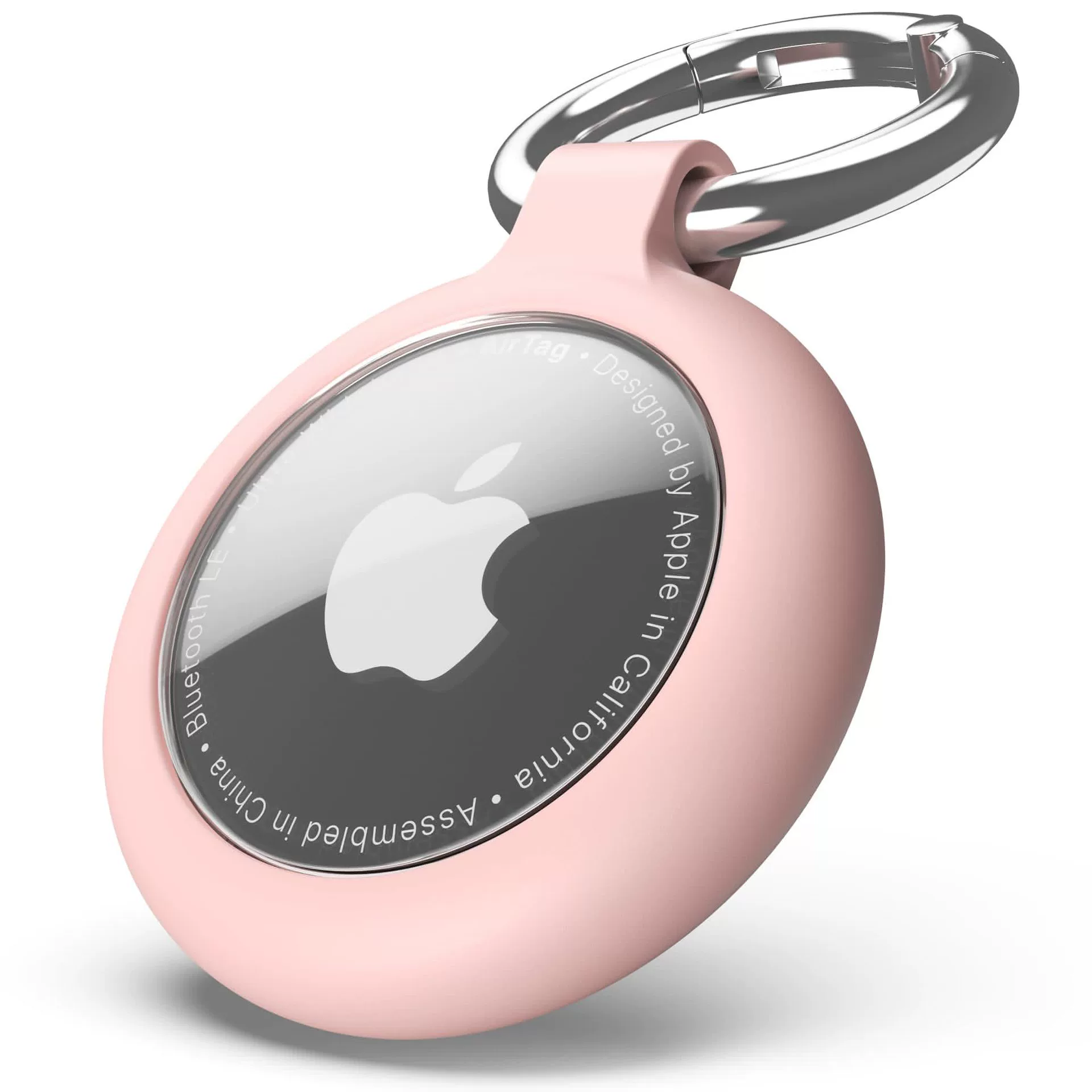 Применимо AirTag защитный чехол для Apple Airtag круглый TPU все включено водонепроницаемый анти-потерян локатор защитный чехол