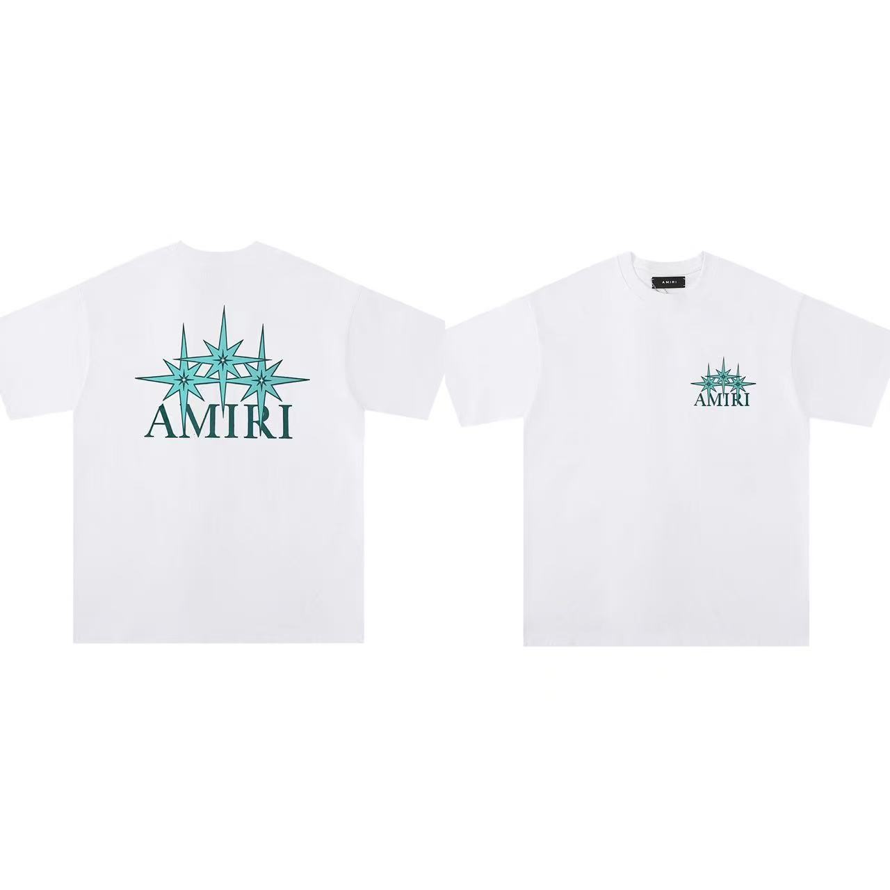 Verano nueva camiseta de manga corta impresa de letras suelta marca de moda hombre camiseta casual de media manga mujer