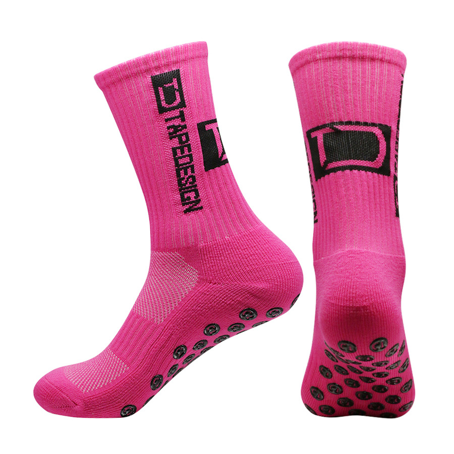 Venta caliente transfronteriza nuevos calcetines de fútbol calcetines deportivos calcetines de tubo para hombres y mujeres fondo de toalla calcetines de baloncesto transpirables antideslizantes de silicona