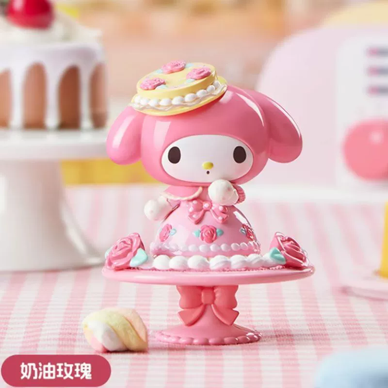 Настольная фигурка Sanrio My Melody «Afternoon Tea», мини‑фигурка ≈11 см, слепые коробки и наборы