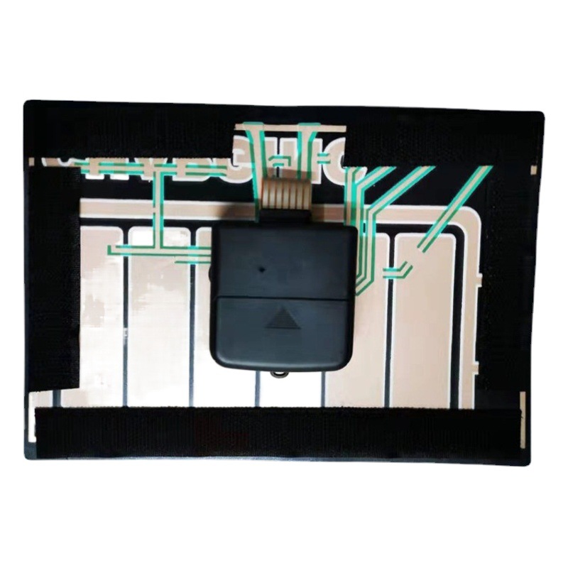 Inalámbrico multi-función táctil interruptor luminoso camiseta tiktok mismo control de voz eléctrica sonido batería red ropa roja flash LED