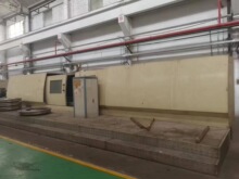 在位售八成新二手机床数控外圆磨床H235/3米上海机床厂导轨精度高