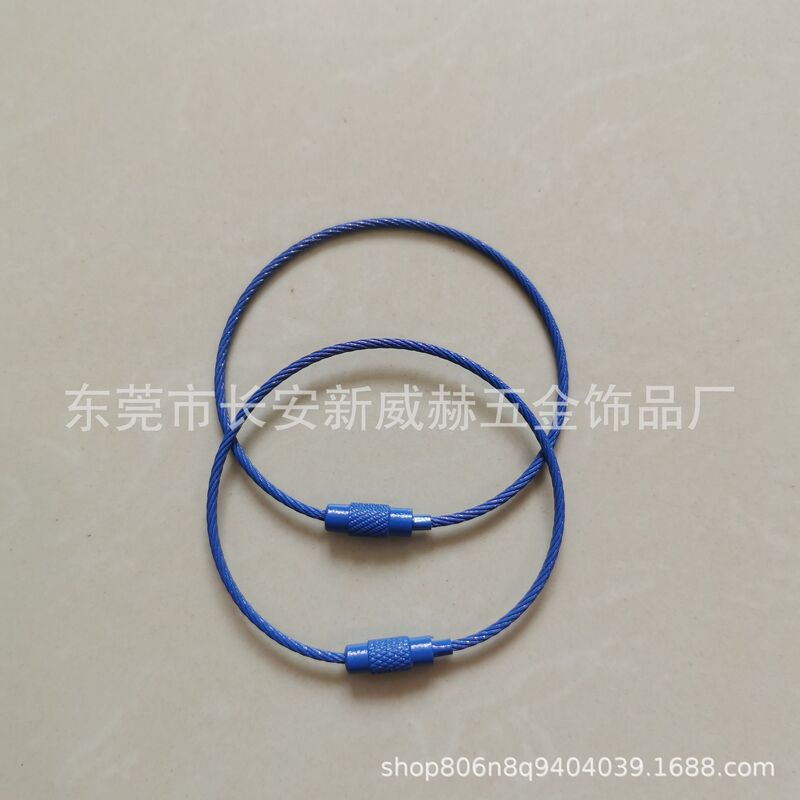 現物カラー塗装ワイヤーリング塗装ワイヤーリングステンレスワイヤーリングロープキャンディー色ワイヤーロープ|undefined