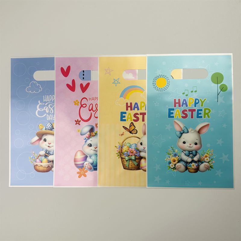 新しいイースター手提げギフトバッグ誕生日パーティーギフトバッグ子供キャンディー漫画ギフトバッグ|undefined