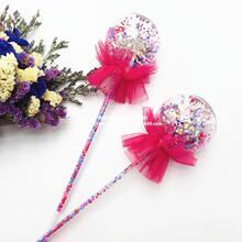 抖音爆款波波球星空棒波波球魔法棒仙女棒发光玩具地摊引流礼品