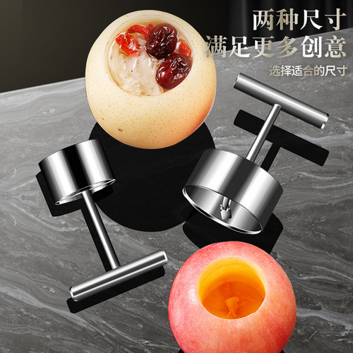 Cross-border 304 stainless steel fruit corer kitchen stewed pear mold Sydney pear core separator apple corer