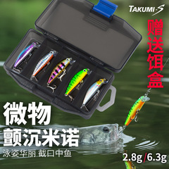 Fei Lu 震えるマイクロミノル ルアー フェイクベイト 淡水長距離ペンシル ルアー フェイクベイト ルアーボックス 卸売