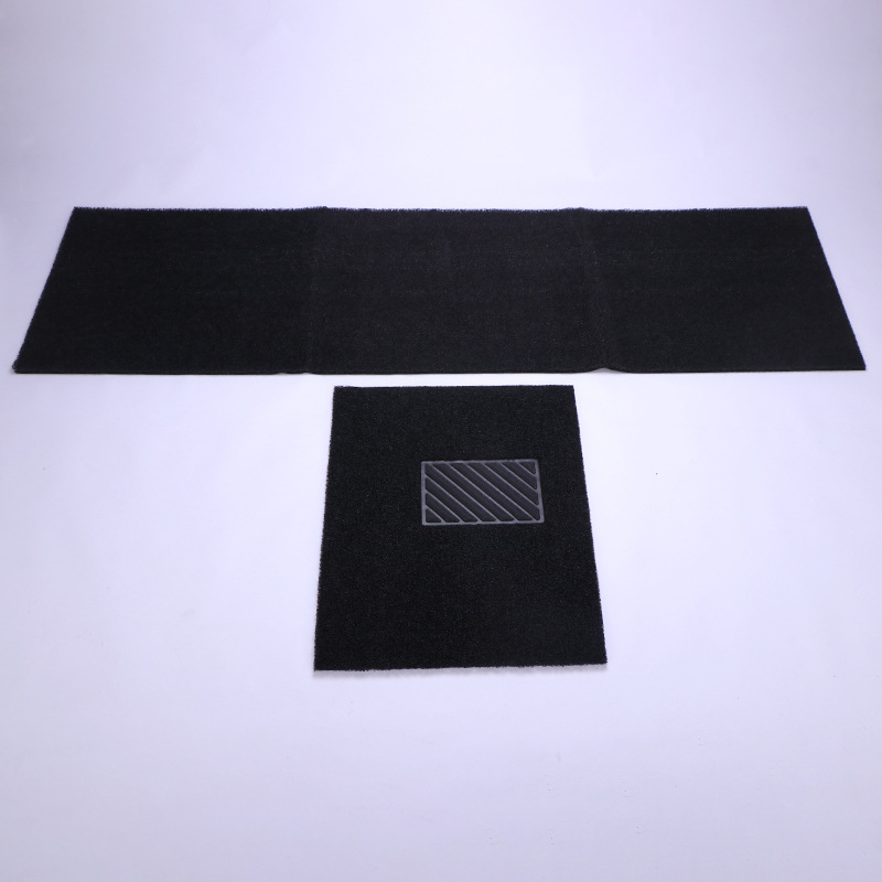 Car mat universal silk ring can be cut easy to clean non-slip foot mat monolithic main driving mat manufacturers