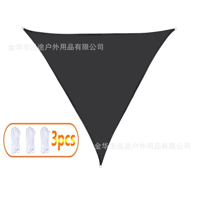 Avtomobil yan çətirləri — Colorful Canopy for Garden - black-11-1m