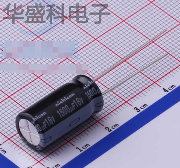 UHV1C152MPD 描述 1500uF 16V 引线型铝电解电容 厂家直销
