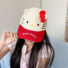 三丽鸥正版授权HelloKitty立体棒球帽女可爱卡通防晒百搭显脸小萌