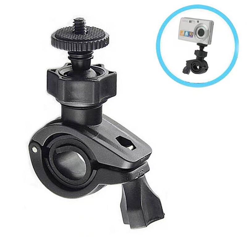 Bicycle, Motorcycle 1/4 Screw Head Dashcam Mount Camera Dv Mount Car Mount