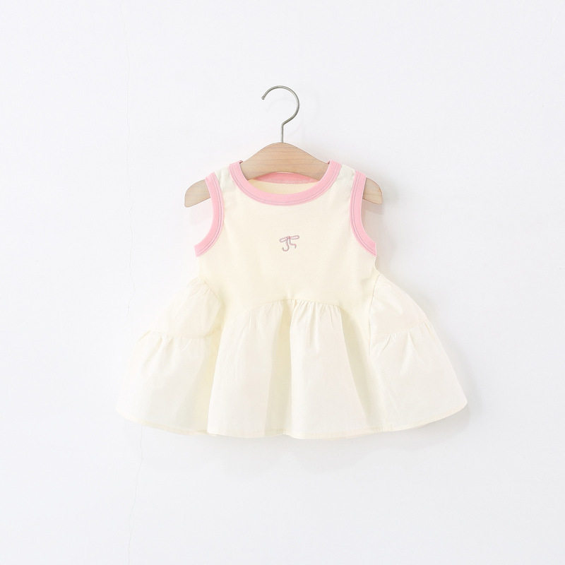 Children's Wear 2025 New Girls' Vest Dress Summer Children Sleeveless Princess Dress Baby Girl Sweet dress Children's Wear 2025 New Girls' Vest Dress Summer Children Sleeveless Princess Dress Baby Girl Sweet dress