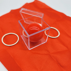 G0506 Copper wall and iron wall Large size with silk scarf King Magic magic props children's toys gifts