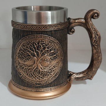 Taza de calavera de artesanía de resina Vaso de decoración de Pascua de Halloween Vaso transfronterizo Venta caliente de Amazon