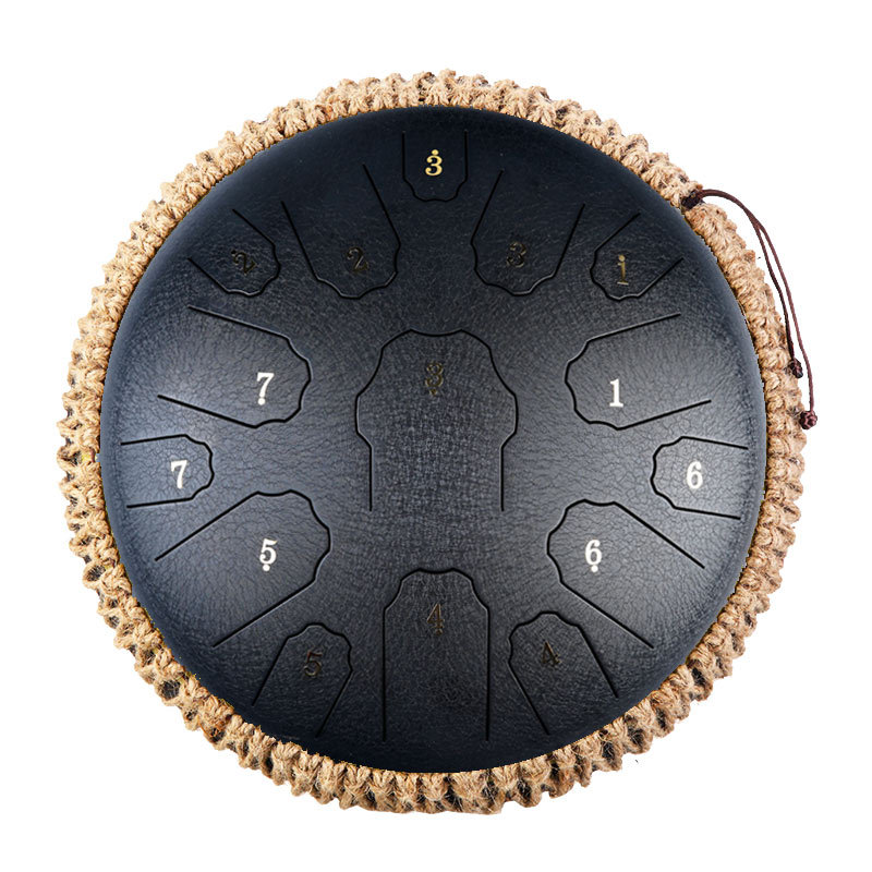 [13 inches 15 sounds]-[Obsidian]-Bamboo Jade