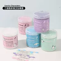 Sanrio Yugui Dog Kulomipacha для собак, одноразовый многоцелевой гигиенический ватный тампон, спиральный макияж для ушей, двуглавый 180