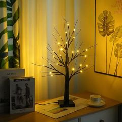 クロスボーダー LED 白樺ツリーライトルーム寝室の装飾品発光ツリーアマゾンホットセールインターネットセレブショップ家の装飾