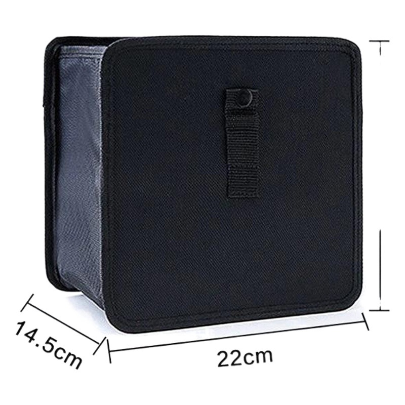 Car Trash Can Storage Net Pocket Hanging Garbage Basket Rear Seat Storage Box Waterproof Trash Can Storage Storage Box