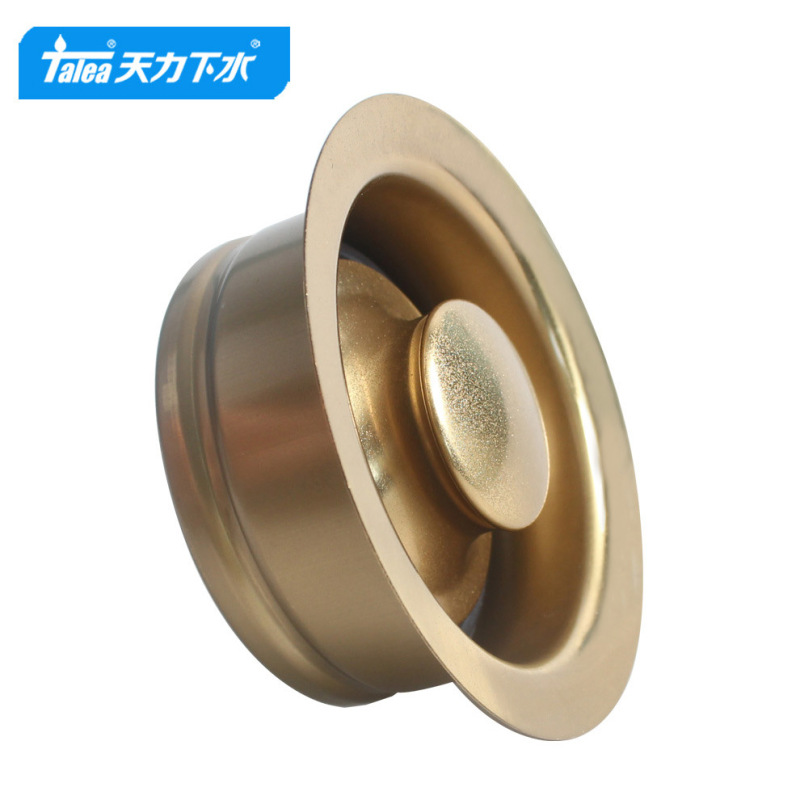 天力厨房ごみ処理器金色下水器114mm水槽フランジストッパーセットsoccer 320c023|undefined