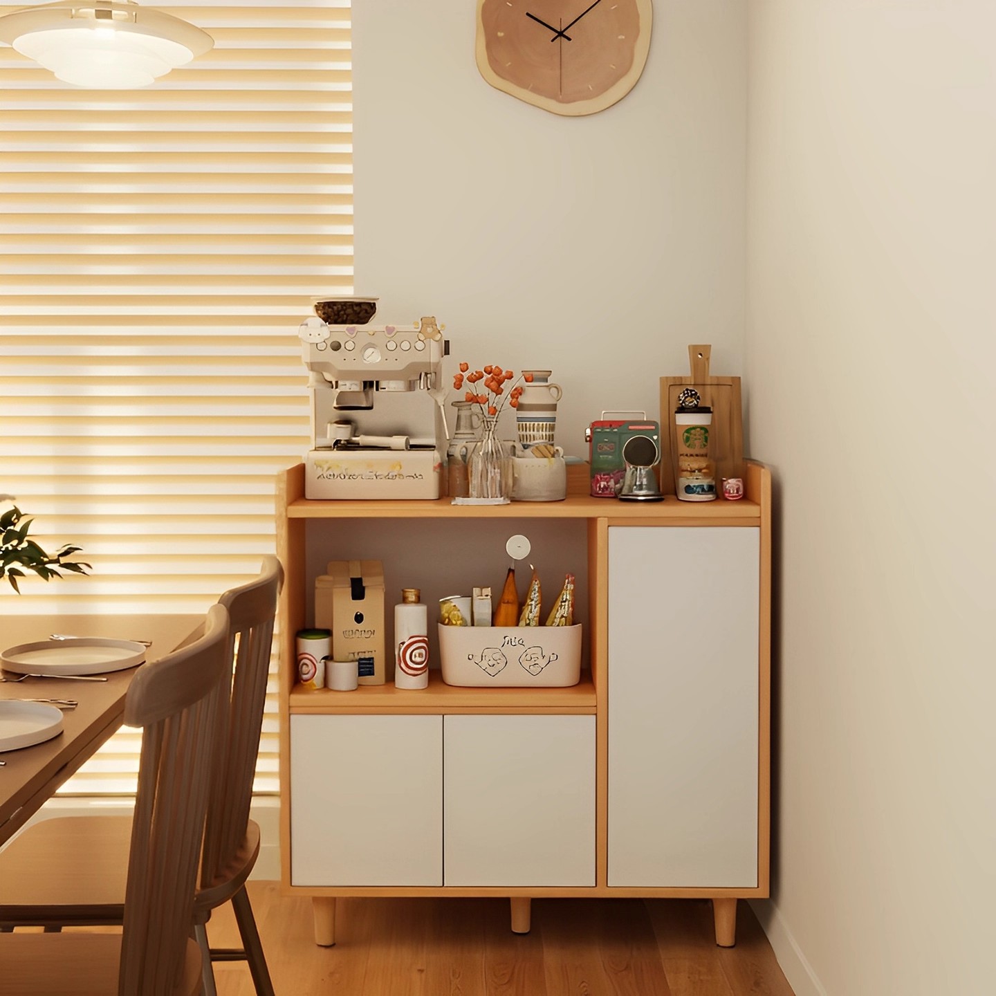 Gabinete de cocina armario de almacenamiento nuevo estilo chino armario de té armario de almacenamiento armario de comedor armario de sofá armario de almacenamiento