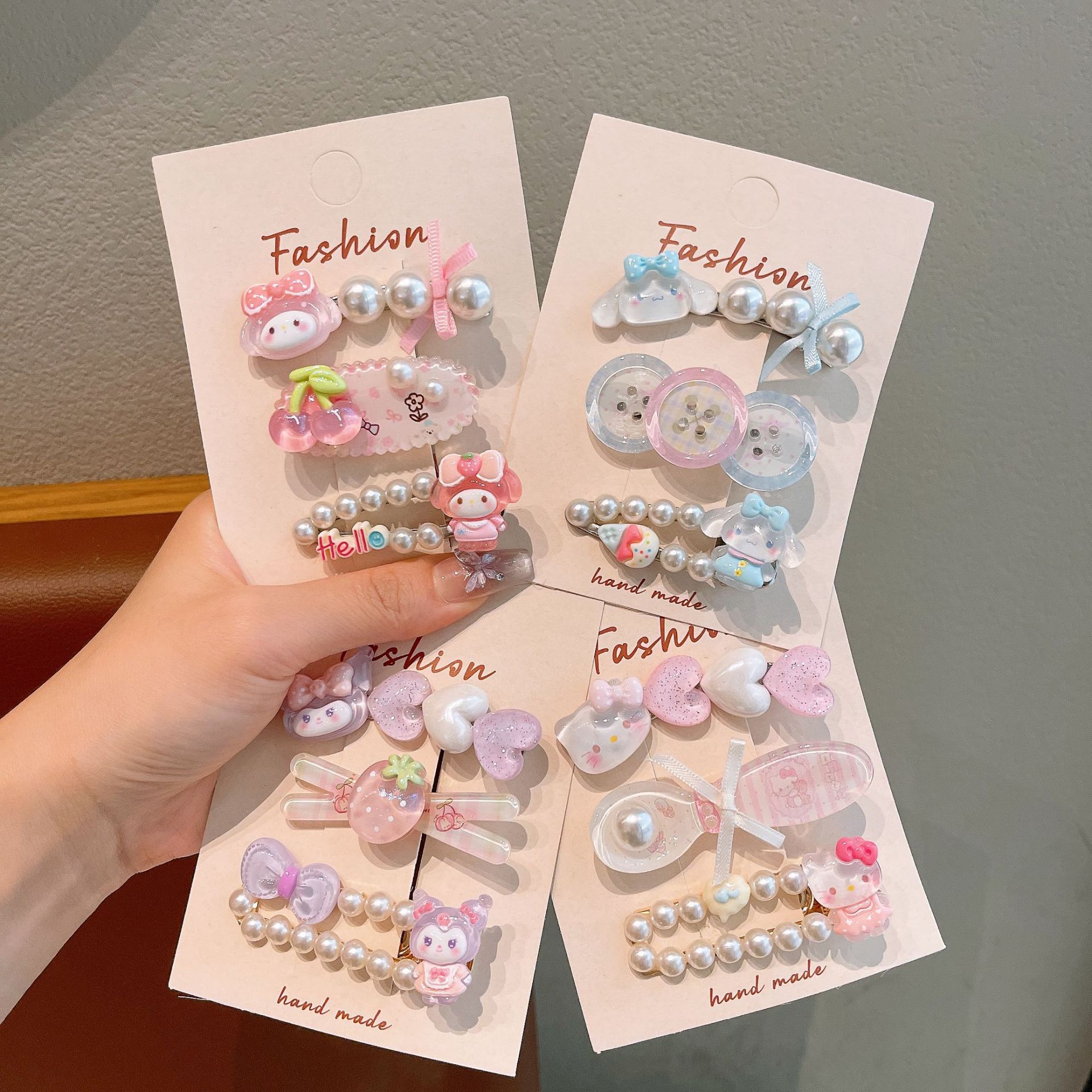 Children's hairgrip pearl