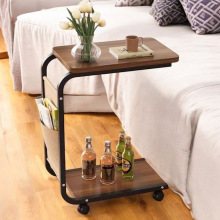边桌小茶几可移动客厅沙发边几角几滑轮迷你茶桌简约卧室床头边桌