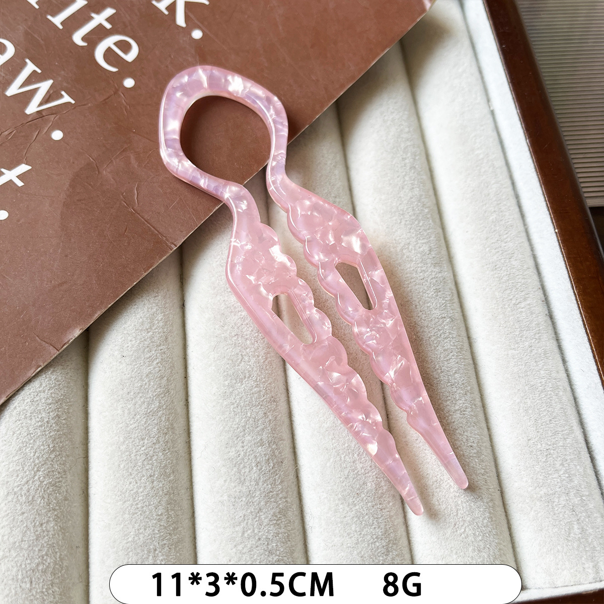 El estilo francés de PVC elegante antideslizante pellizco antiguo sensación de alto nivel bola de cabello clip de cabello de mujer clip de cabello accesorios para el cabello