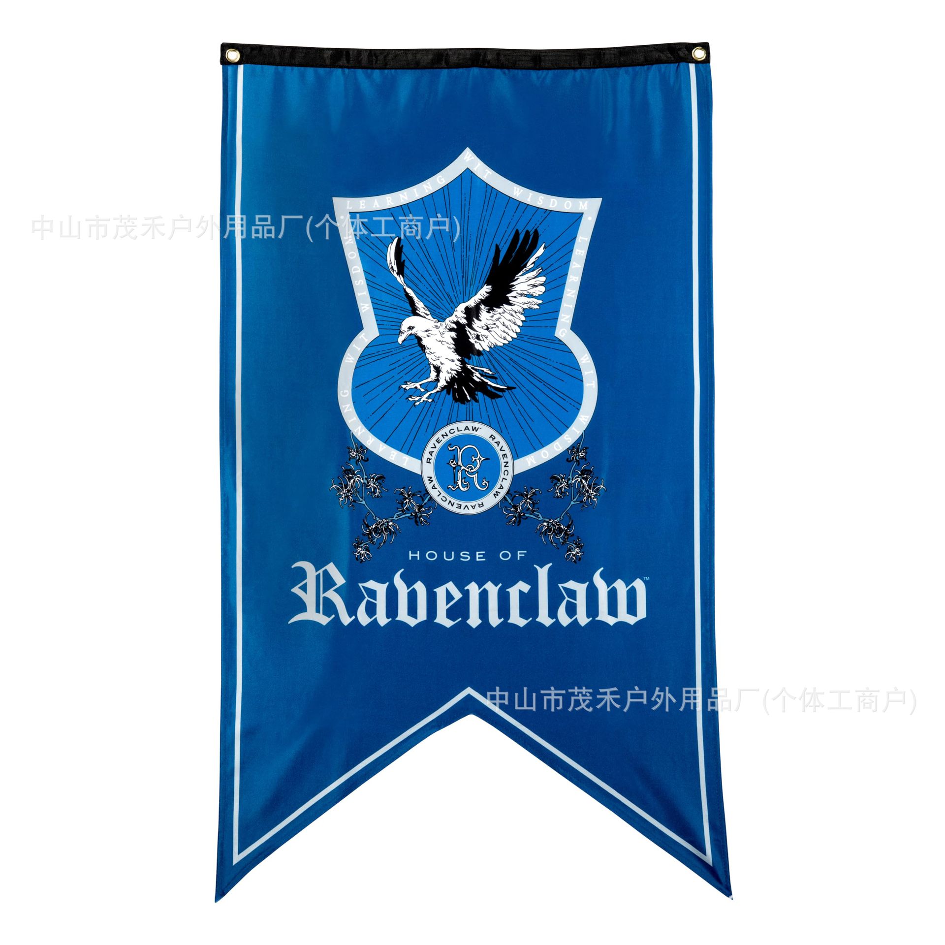Bandera de cauda de pescado de Harry Potter 30 * 50CM bandera decorativa barra de salón triángulo bandera personalizada