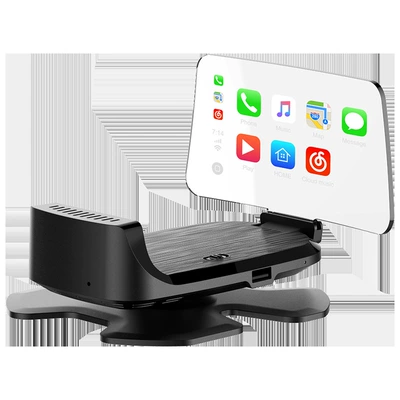 Multifunctional Smart Hud Head-Up Display Carplay Car Navigation Screen Projection Music Player Cigarette Lighter Universal (Vehicle HUD) - wireless-carplay-international-wireless-carplay