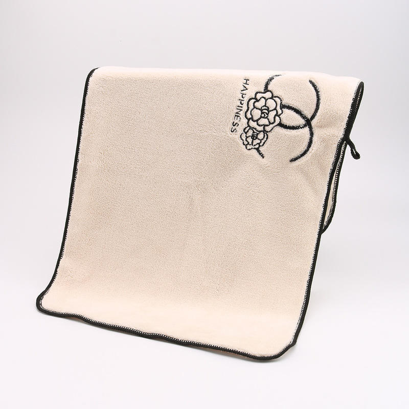 Ins Princess Style Embroidered Towel Coral Velvet Home Student Dormitory Water-Absorbent Quick-Drying Non-Shedding Popular Towel Ins Princess Style Embroidered Towel Coral Velvet Home Student Dormitory Water-Absorbent Quick-Drying Non-Shedding Popular Towel