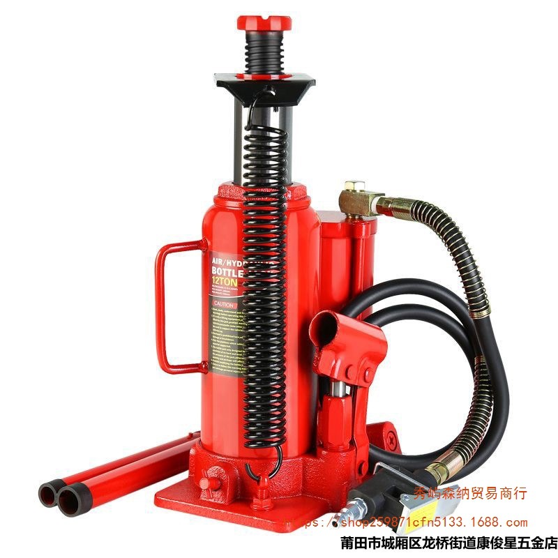 气动立式千斤顶液压12吨20T32t重型油压起重工具挂货车大巴汽修换