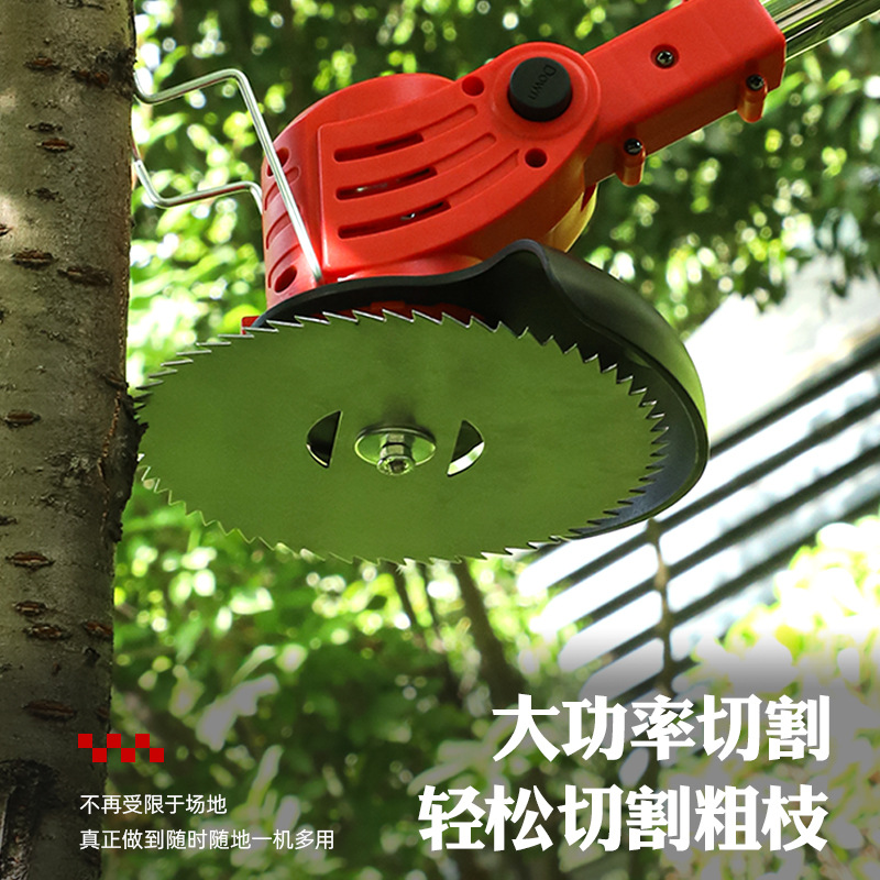 Cortacésped Eléctrico Transfronterizo, Cortacésped Doméstico Pequeño con Batería de Litio, Cortacésped y Desbrozadora Recargable para Jardín, Agricultura y Silvicultura