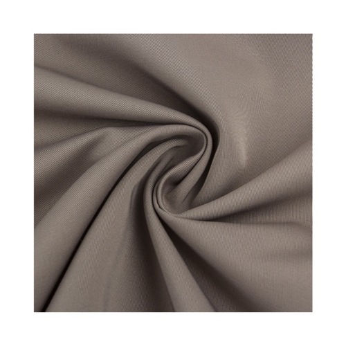 Twill polyester-cotton trench coat fabric, parka cotton clothing for autumn and winter fashion—waterproof, anti-static coat made from a polyester-cotton blend.