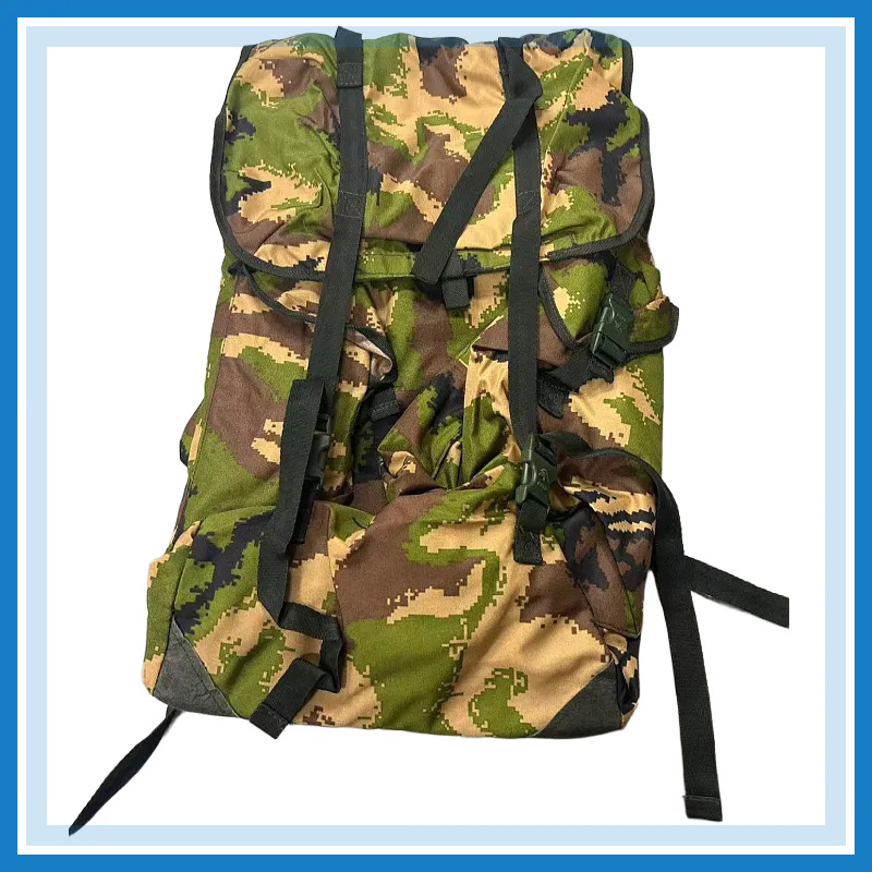 Five Seasons Large Floral Camouflage 75L Backpack Outdoor Backpack with Metal Frame Multi-Purpose