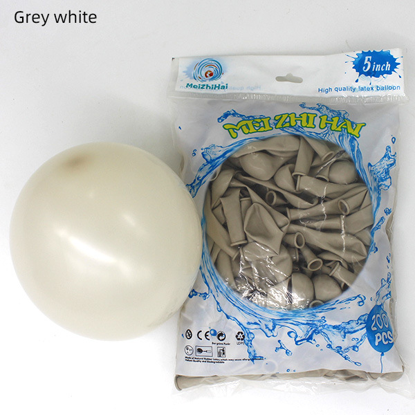 Globo de fiesta de boda de decoración de bola de 5 pulgadas, globo transparente de látex, juego al por mayor, puesto de empuje de globo de cumpleaños