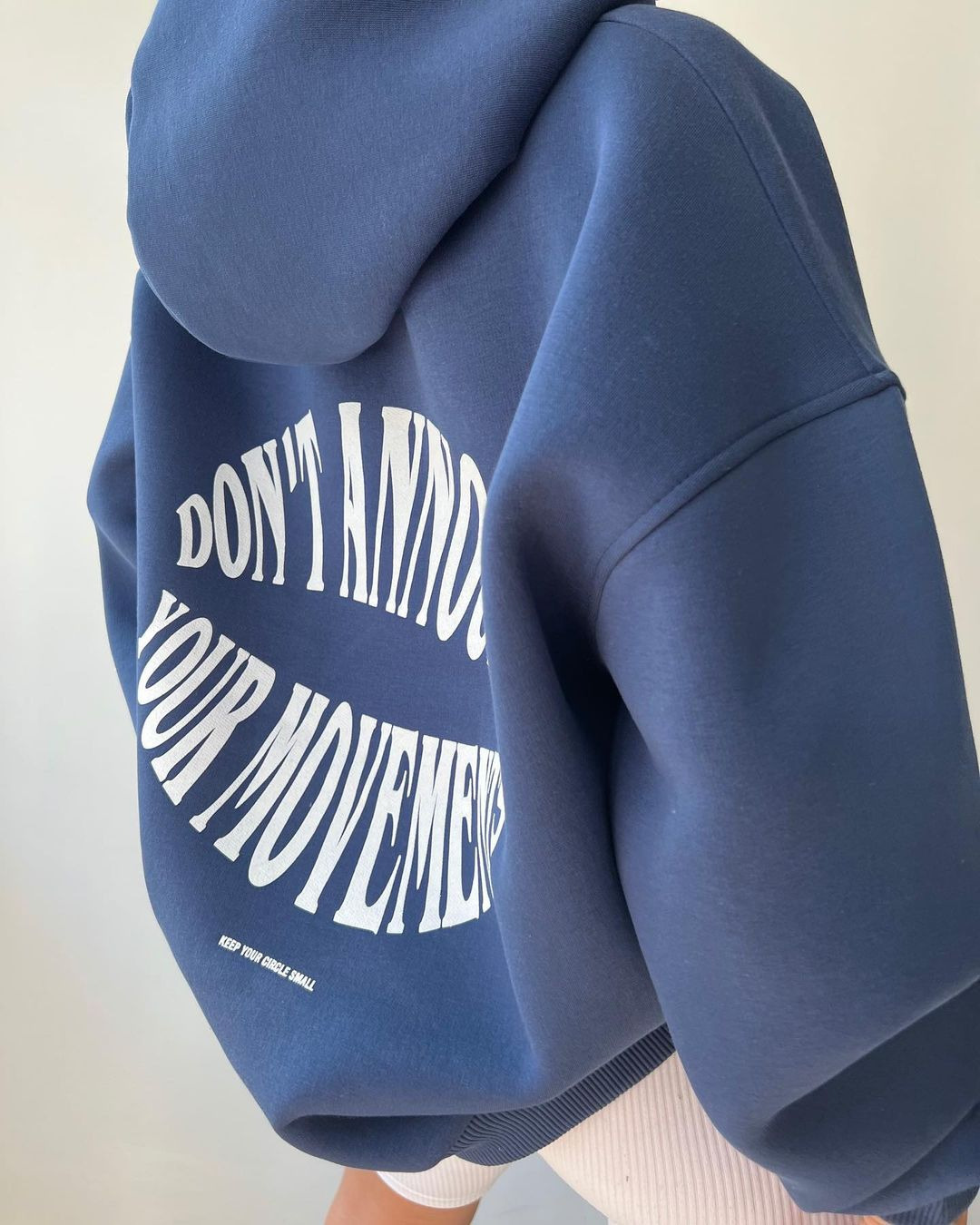 2023 Damski sweter z nadrukiem, uniwersalny top z długimi rękawami i kapturem dla kobiet_voghion.com