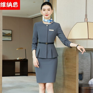 2026秋装职业套装女商务通勤正装气质西装套裙白领教师面试工作服