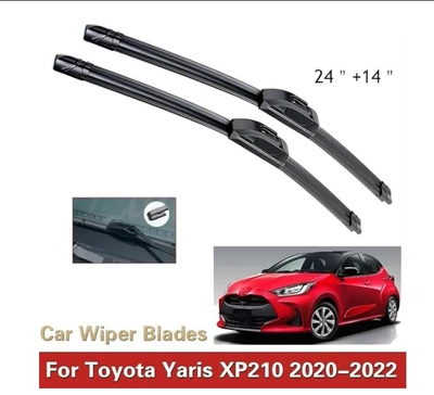 Suitable for Toyota Yaris Xp210 2008-2022 24+14 Wiper Wiper (Wiper) - shitoyota-yaris-xp210-2008-2022-2414