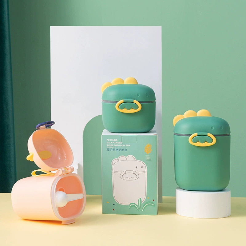 Mengqu Dinosaur Детская коробка сухого молока портативная коробка сухого молока большой емкости