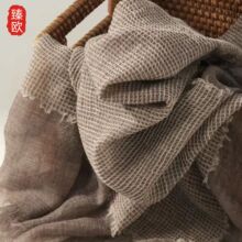 山茶新品 200支水溶羊毛双层立体剪花围巾